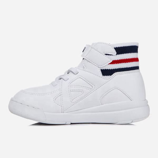 Fila Cage Tc Kd Boy's Lifestyle Shoes - White,NZ 608-3984